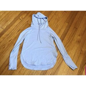 ATHLETA Uptempo Hoodie Sweatshirt Heather Grey Large XSP